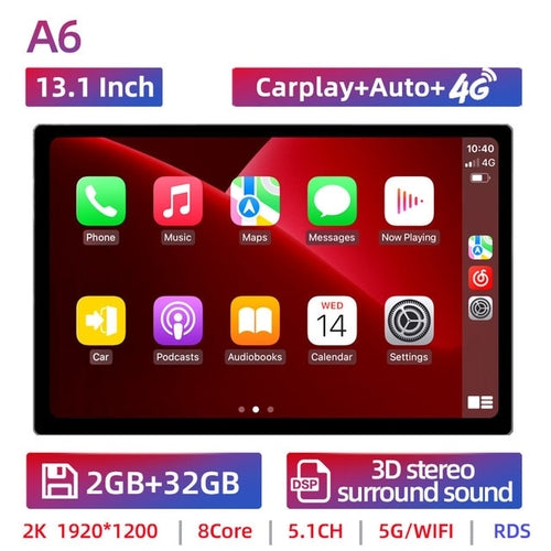 2 Din Android 11 Car Radio Autoradio 7 9 10 Inch Universal Wifi Gps