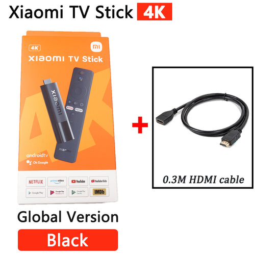 2022 Xiaomi Mi Tv Stick 4k Android Tv 11 Hdr Quad Core 2gb+8gb