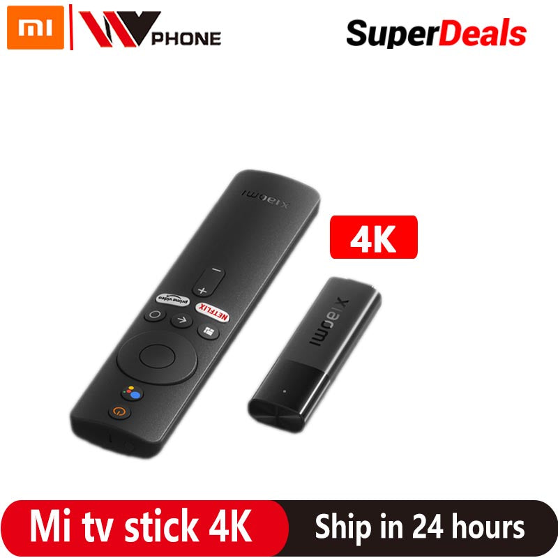 2022 Xiaomi Mi Tv Stick 4k Android Tv 11 Hdr Quad Core 2gb+8gb