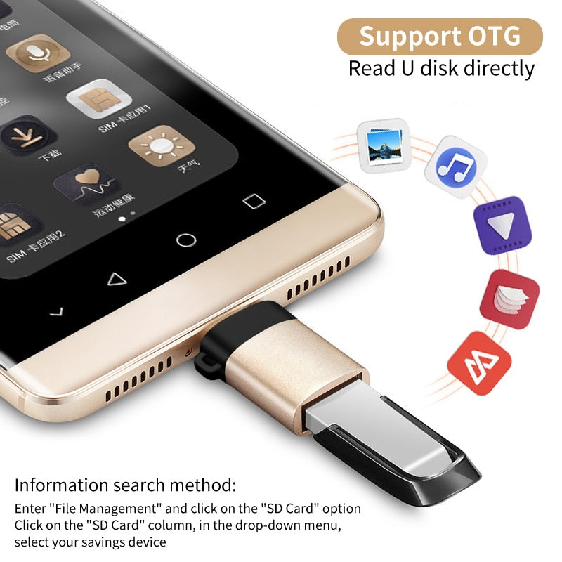 Type C Usb Otg Charge Adapter | Ipad Usb Type C Adapter | Adapter Type