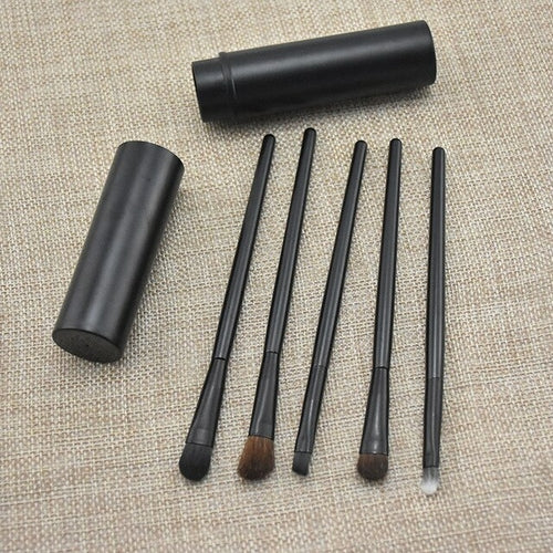 5pcs Pony Hair Makeup Brush Tool Set Makeup Powder Eyeshadow