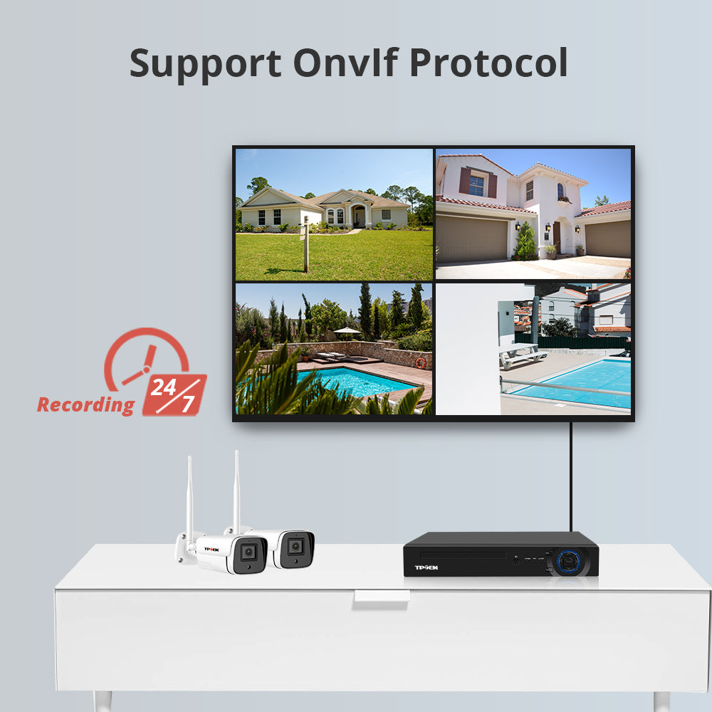 8mp 4k Ip Camera Wifi Outdoor Surveillance Home Securtiy Protection