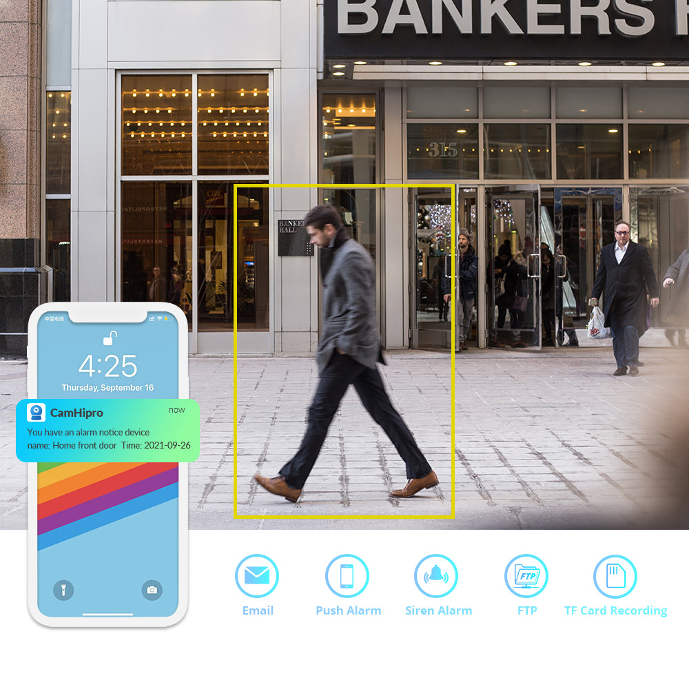 8mp 4k Ip Camera Wifi Outdoor Surveillance Home Securtiy Protection