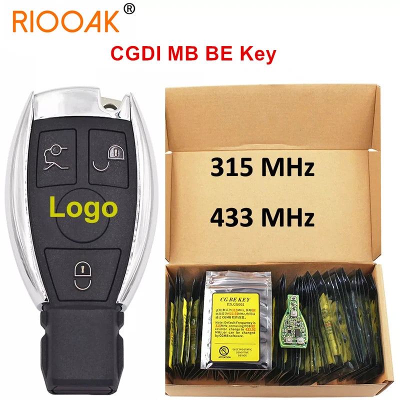 Original CGDI MB CG BE Key 315MHZ/433MHZ for Mercedes Benz Work with
