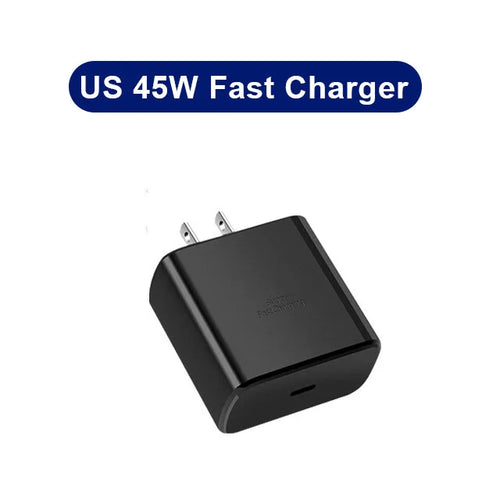 45W PD Fast Charging For Samsung Galaxy S22 S23 Ultra Note10 Plus