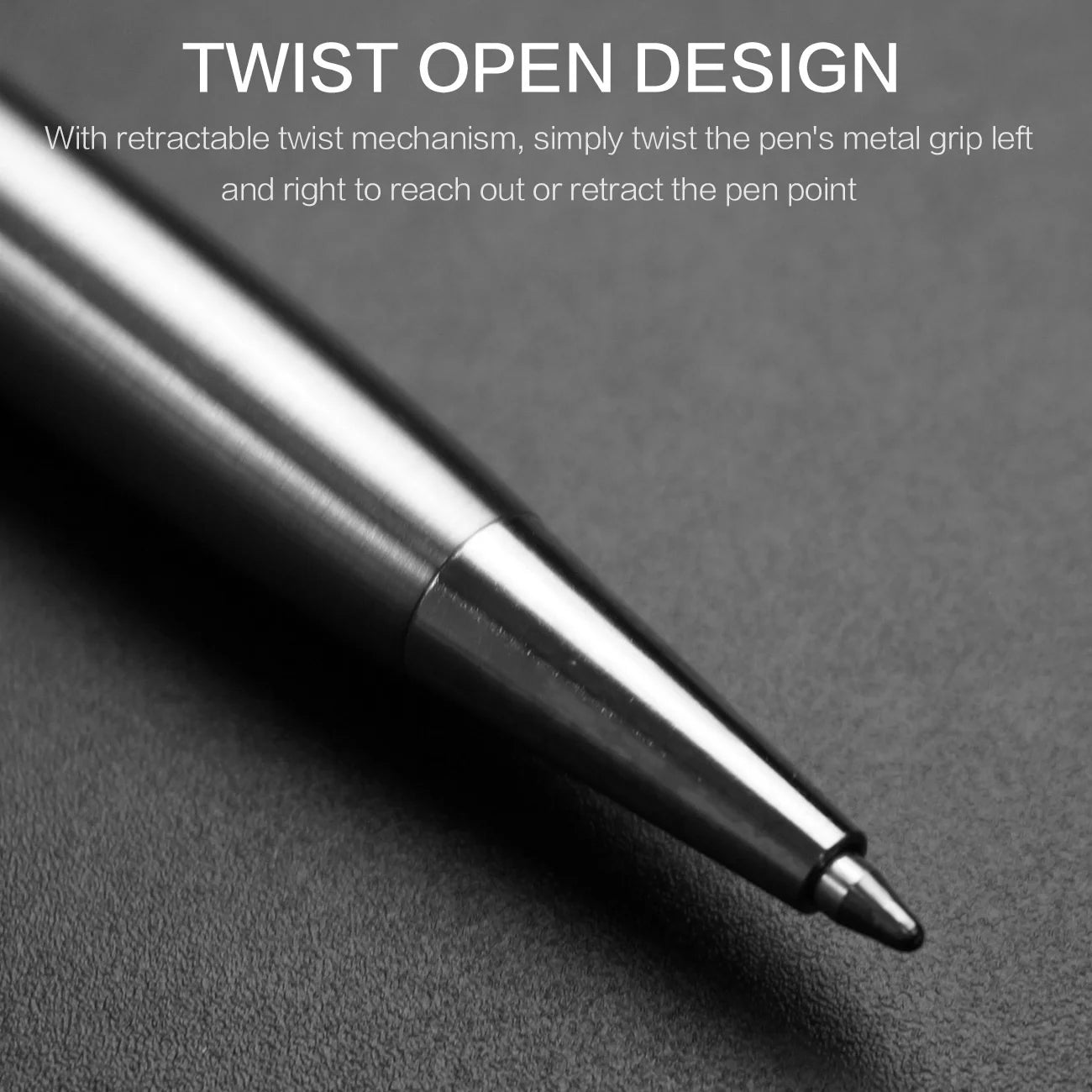 Ballpoint Pens Housing Retractable Ball Point Pen Smooth Writing