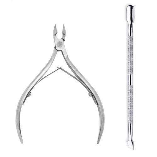 4 Pcs/Set Professional Stainless Steel Nail Cutter Scissor Nippers