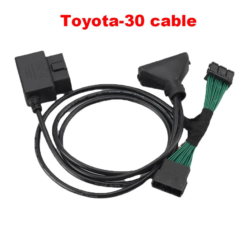 For TOYOTA-30 Cable for Toyota 8A-BA 4A Smart Key Cable for TMLF19D