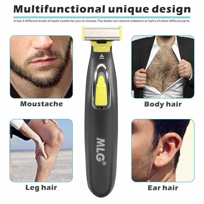 MLG Electric Shaver For Men and Women Portable Full Body Trimmer USB T