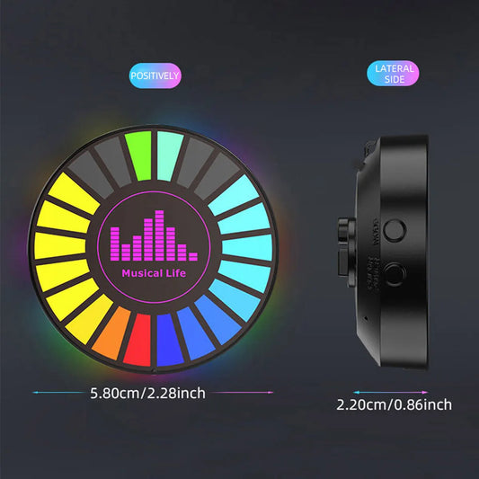 Aromatherapy magnetic pickup light RGB light LED light captures sound,