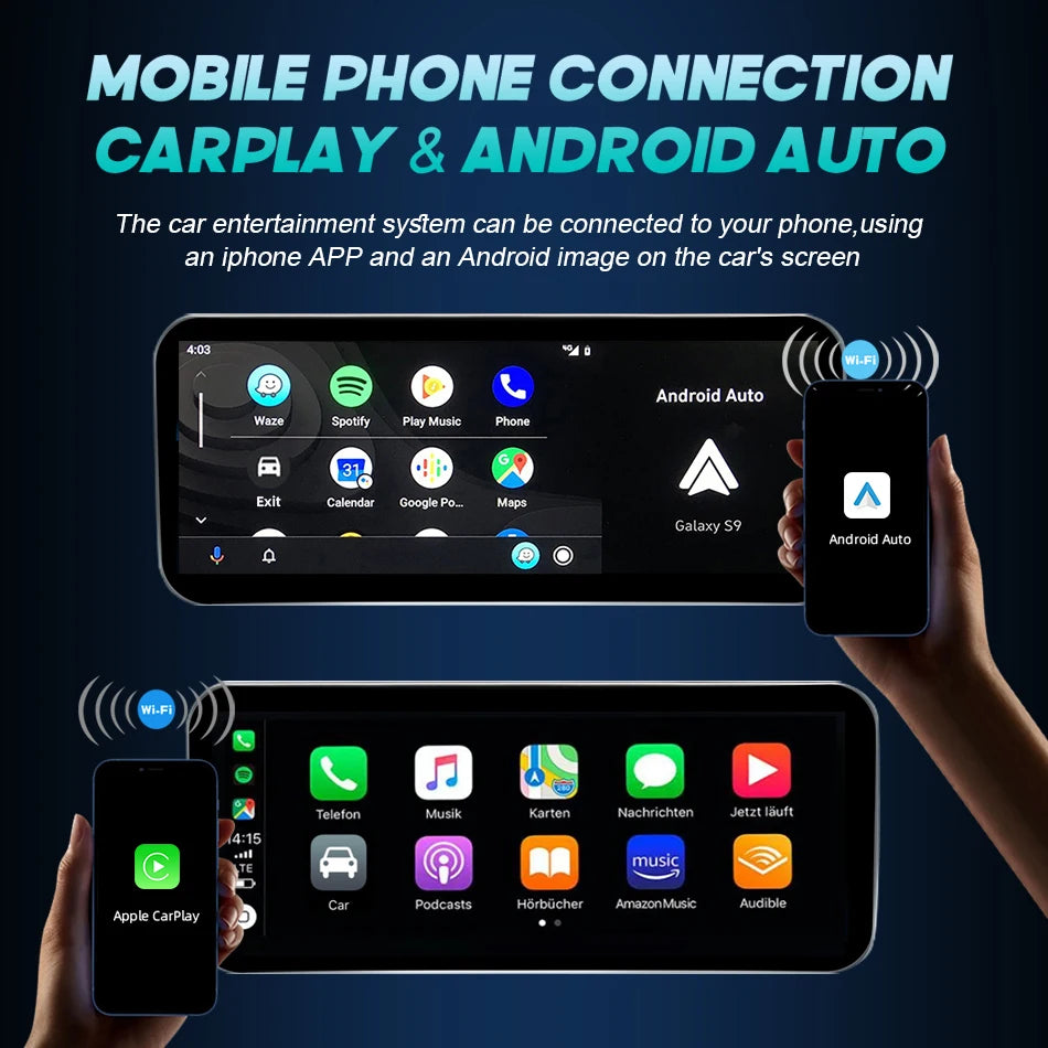 12.3 Android 14 Wireless Carplay Multimedia Stereo For Audi A4 A5 Q5
