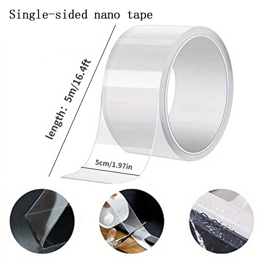 Waterproof and Stain-Resistant Nano Tape: Easy Apply to Seal Pools,