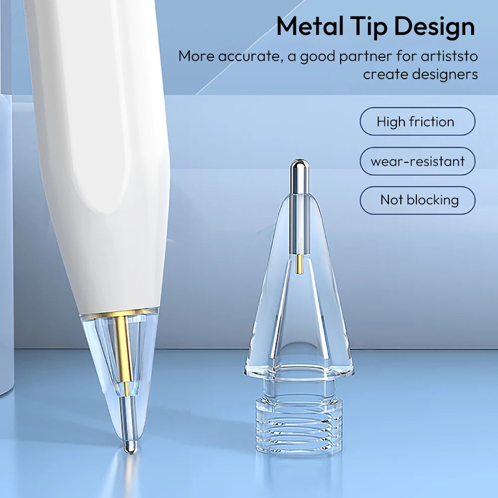 Replacement Tips for Apple Pencil 1st/2nd Gen iPencil Nibs No Wear Out