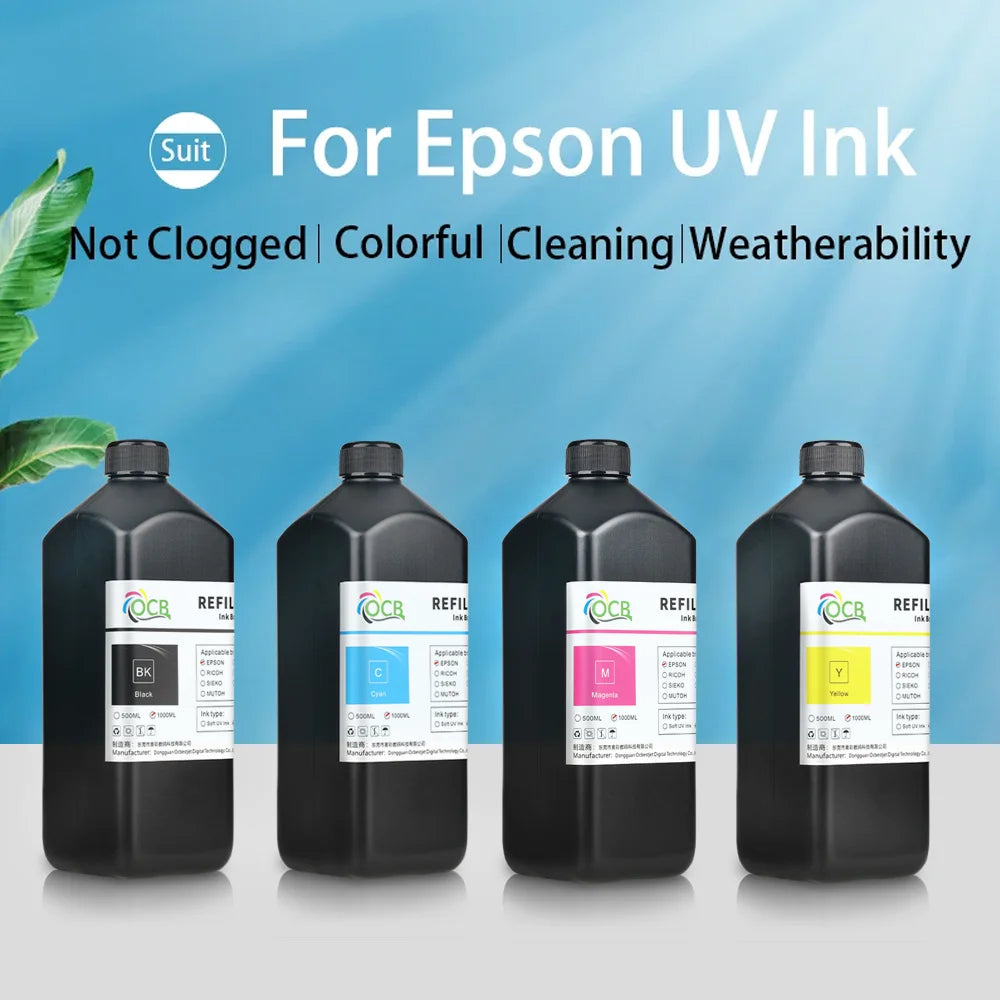 1000ML UV Curing Ink For Epson XP600 TX800 XP-600 TX-800 L800 L805