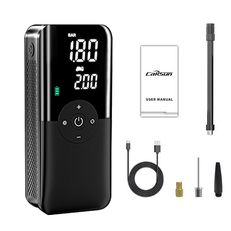 Air Compressor 150 Psi Portable Electric Tire Wheel Inflator For Car