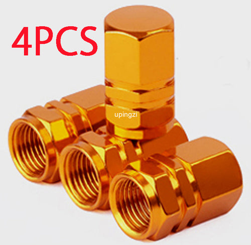 Aluminum Alloy Car Wheel Tire Valve Caps Tyre Rim Stem Covers Airdust