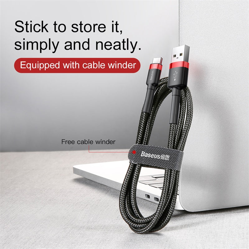 Baseus Usb Type C Cable Quick Charge 4.0 Qc 3.0 Fast Charging For