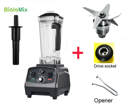 Biolomix 3hp 2200w Heavy Duty Commercial Grade Timer Blender Mixer