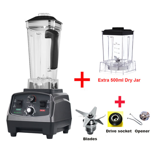 Biolomix 3hp 2200w Heavy Duty Commercial Grade Timer Blender Mixer