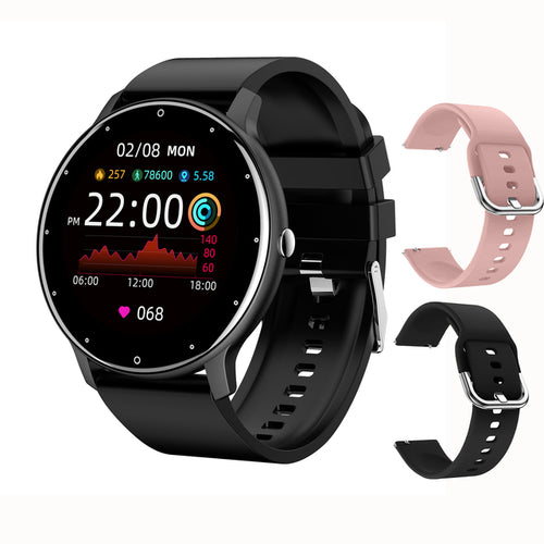 Canmixs 2021 New Smart Watch Women Men Lady Sport Fitness Smartwatch