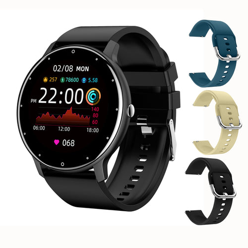 Canmixs 2021 New Smart Watch Women Men Lady Sport Fitness Smartwatch