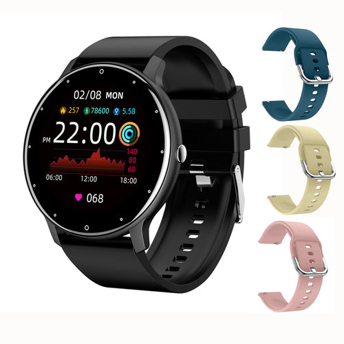Canmixs 2021 New Smart Watch Women Men Lady Sport Fitness Smartwatch