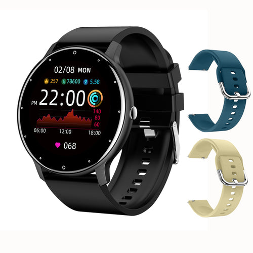 Canmixs 2021 New Smart Watch Women Men Lady Sport Fitness Smartwatch