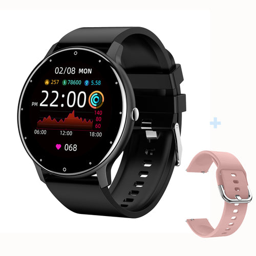 Canmixs 2021 New Smart Watch Women Men Lady Sport Fitness Smartwatch