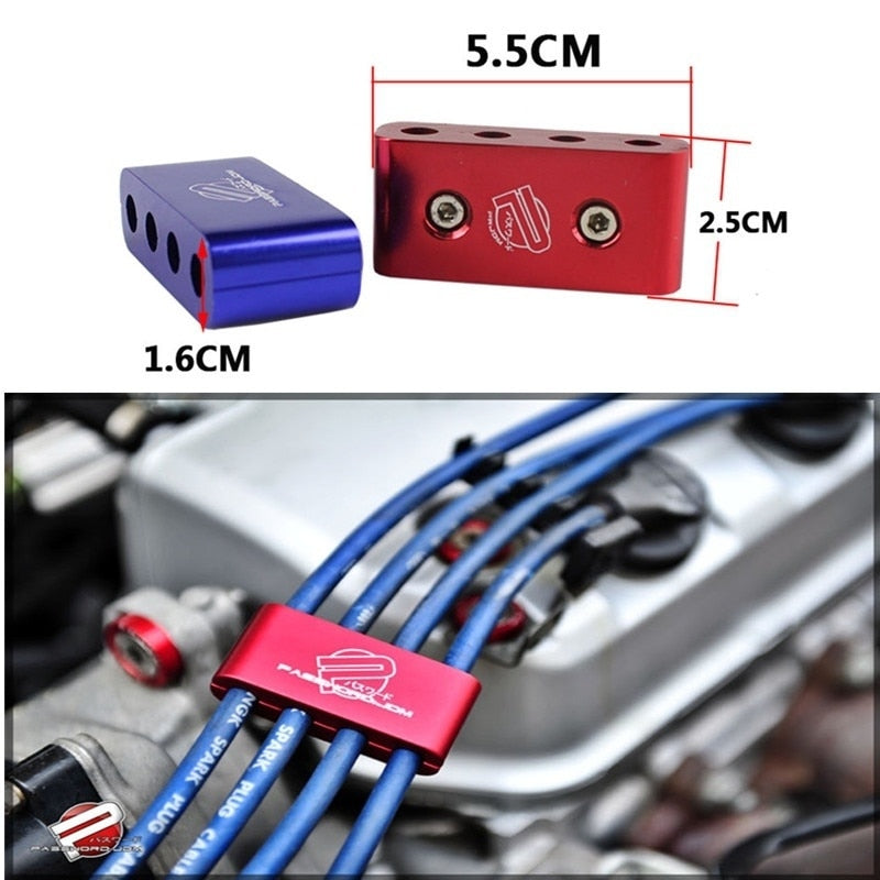 Car Spark Plug Electrical Wire Clamp Separator Line Ignition Cable