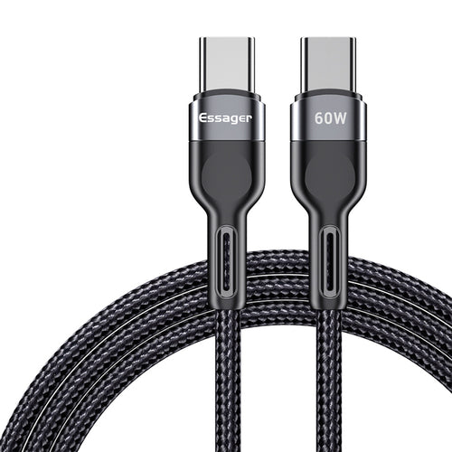 Essager 100w Usb Type C To Usb C Cable Usb-c Pd Fast Charging Charger