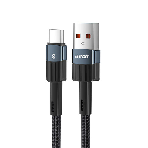 Essager 6A USB Type C Cable For Huawei P30 P40 Pro 66W Fast Charging