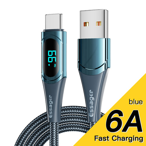 Essager USB Type C To USB C Cable 100W/5A PD Fast Charging Charger