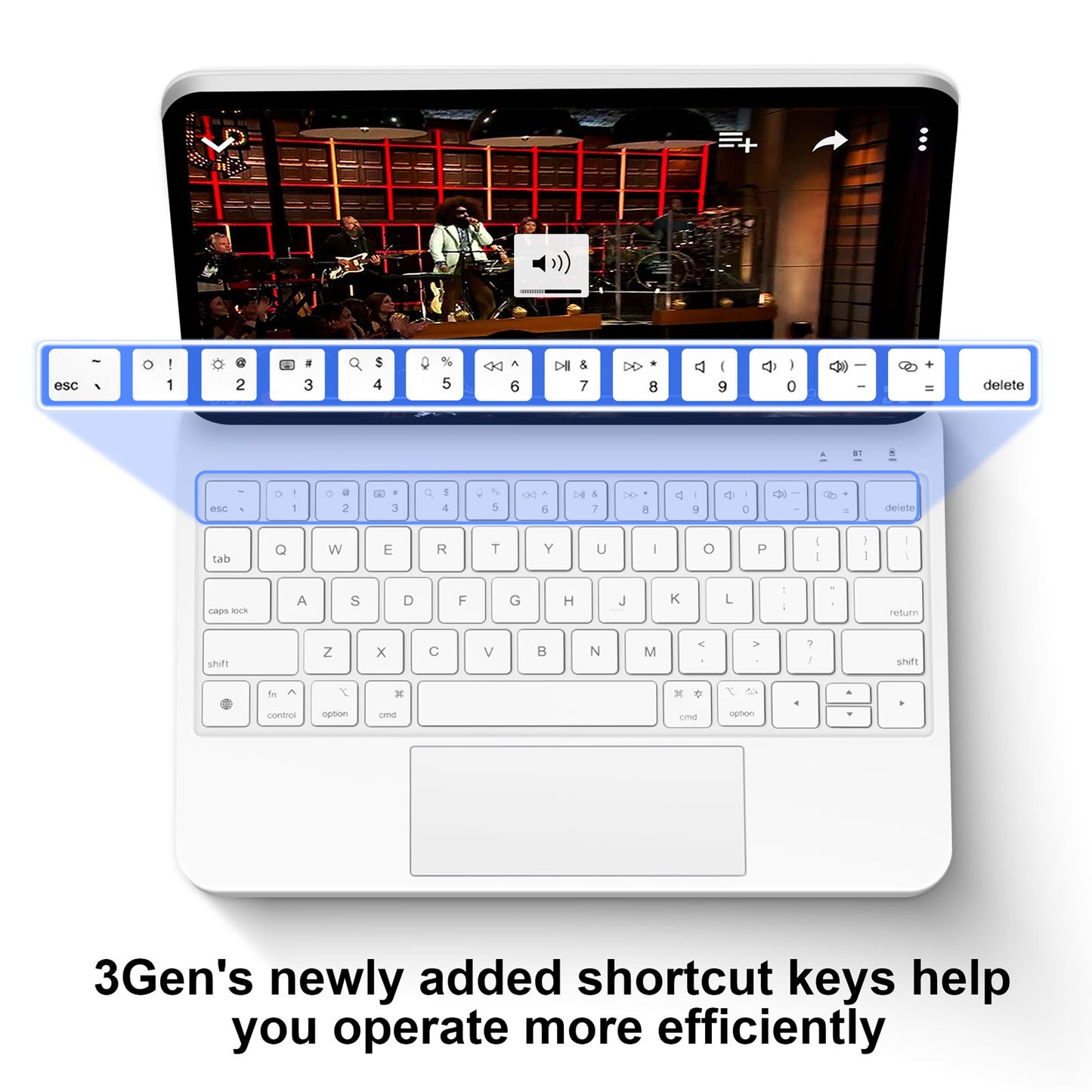 Goojodoq Magic Keyboard For Ipad Pro 11 4th 3rd 2nd 1st Gen Air 4 Air