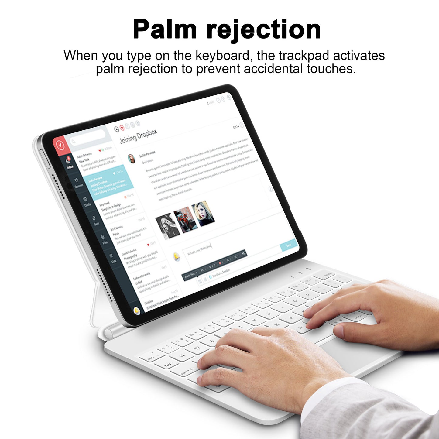 Goojodoq Magic Keyboard For Ipad Pro 11 4th 3rd 2nd 1st Gen Air 4 Air