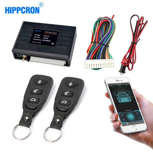 Universal Car Alarm Systems Auto Remote Central Kit Door Lock Keyless