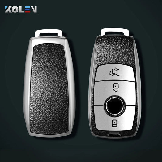 PU+TPU Car Remote Key Cover Case Shell For Mercedes Benz A C E S G GLS