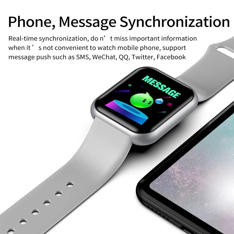 10Pcs D20 Smart Watch for Men Women Smartwatch Y68 Fitness Tracker