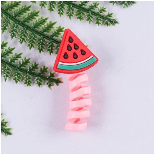 Cartoon Cable Protector For iPhones Android Type-c Winder USB Charging