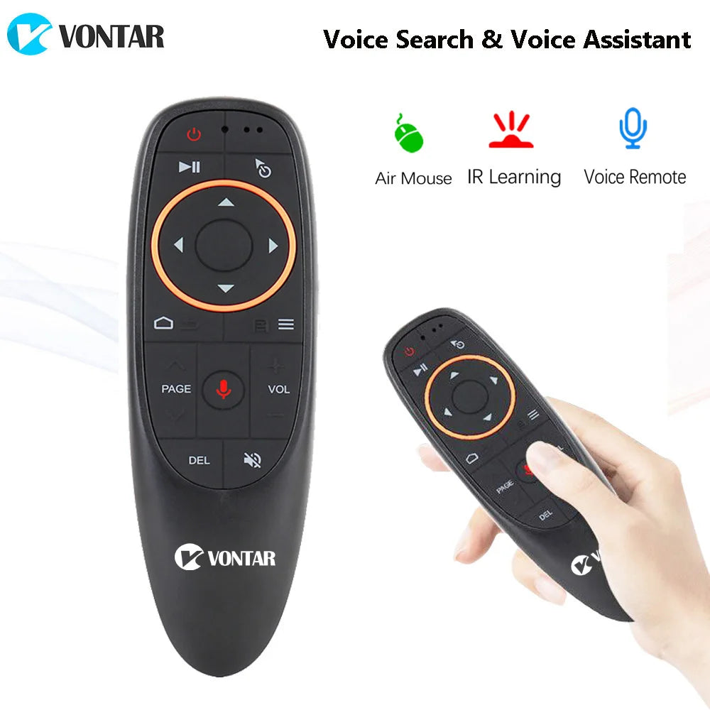 VONTAR G10 G10S Pro Voice Remote Control 2.4G Wireless Air Mouse