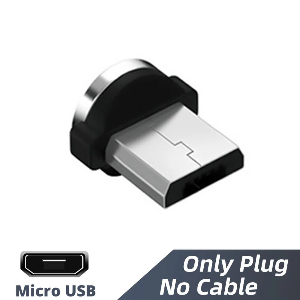 Magnetic Cable Micro USB Type C Fast Charging Cable For iPhone Xiaomi