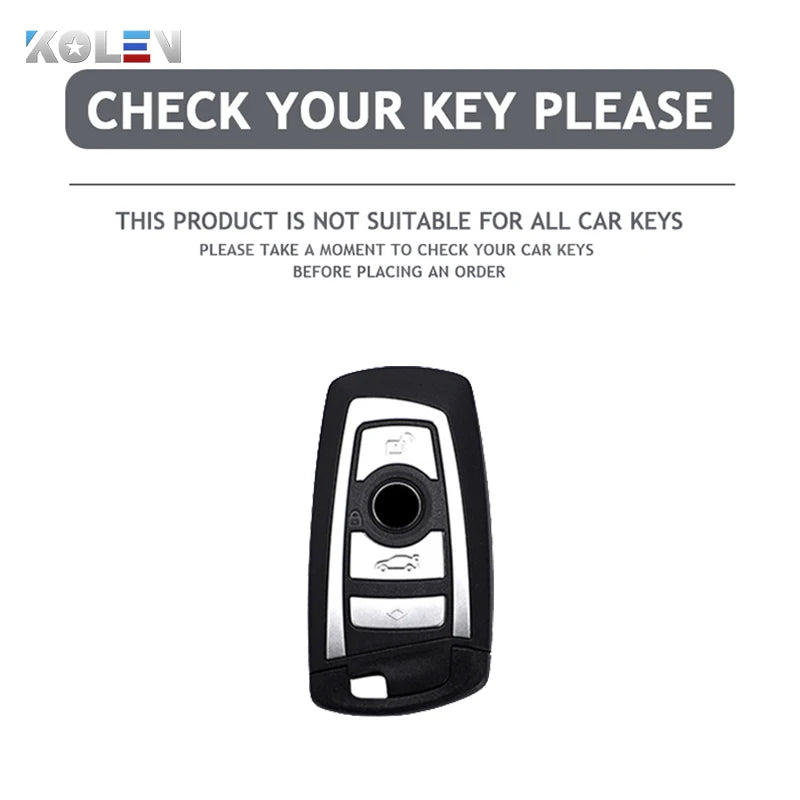 Fashion TPU Car Remote Key Case Cover Shell For BMW 1 3 5 7 Series X1