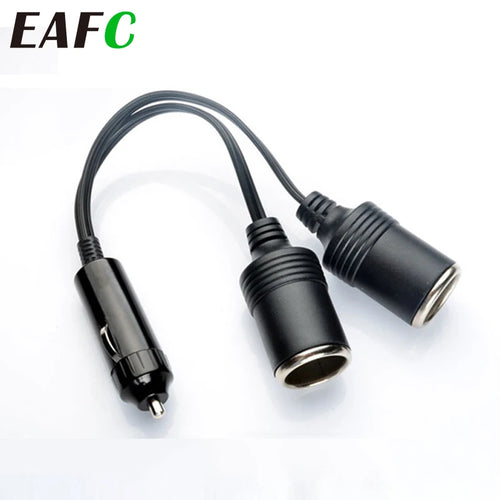 Universal Dual Port Car Cigarette Lighter Splitter Female Socket Plug