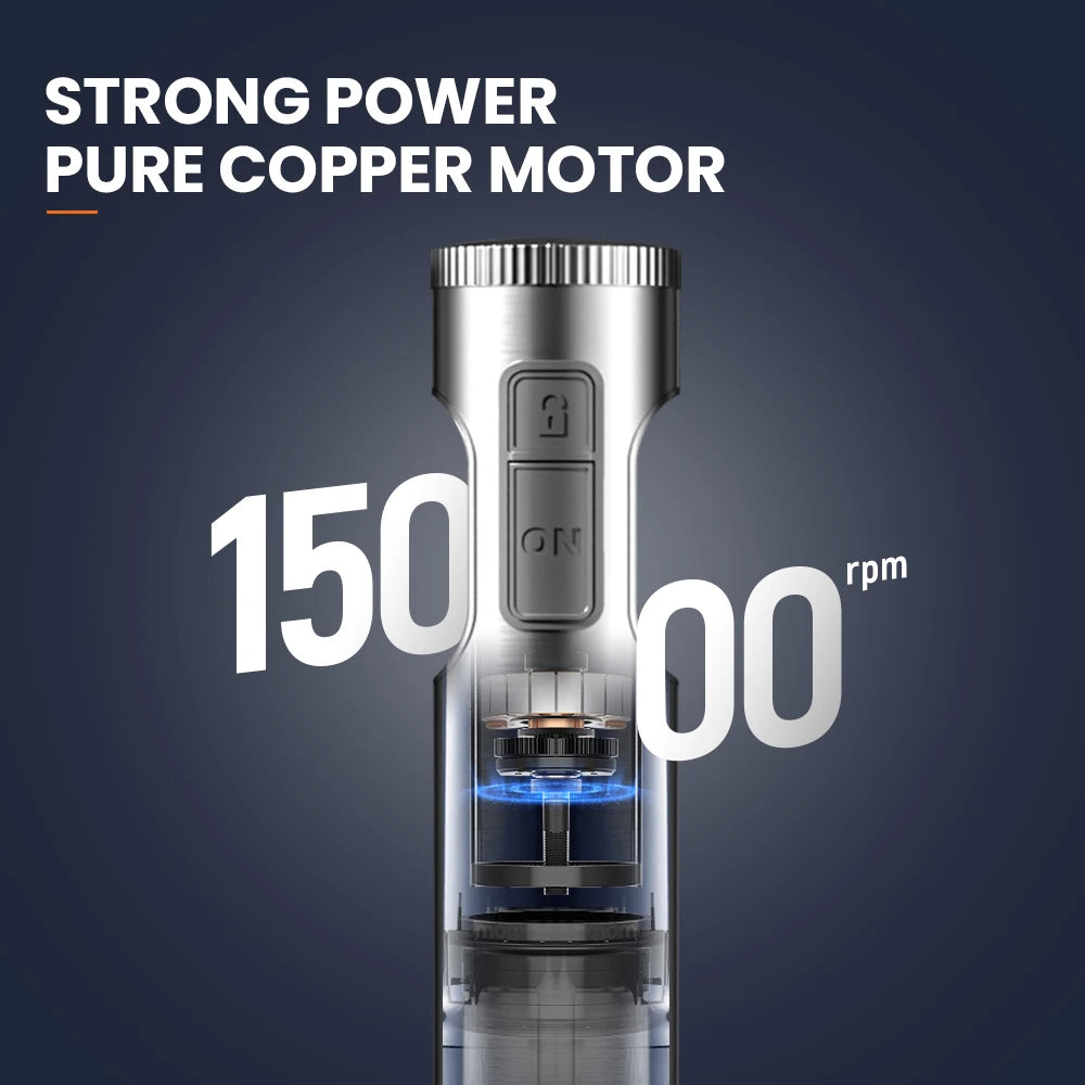 MIUI Hand Immersion Blender 1000W Powerful 4-in-1,Stainless Steel