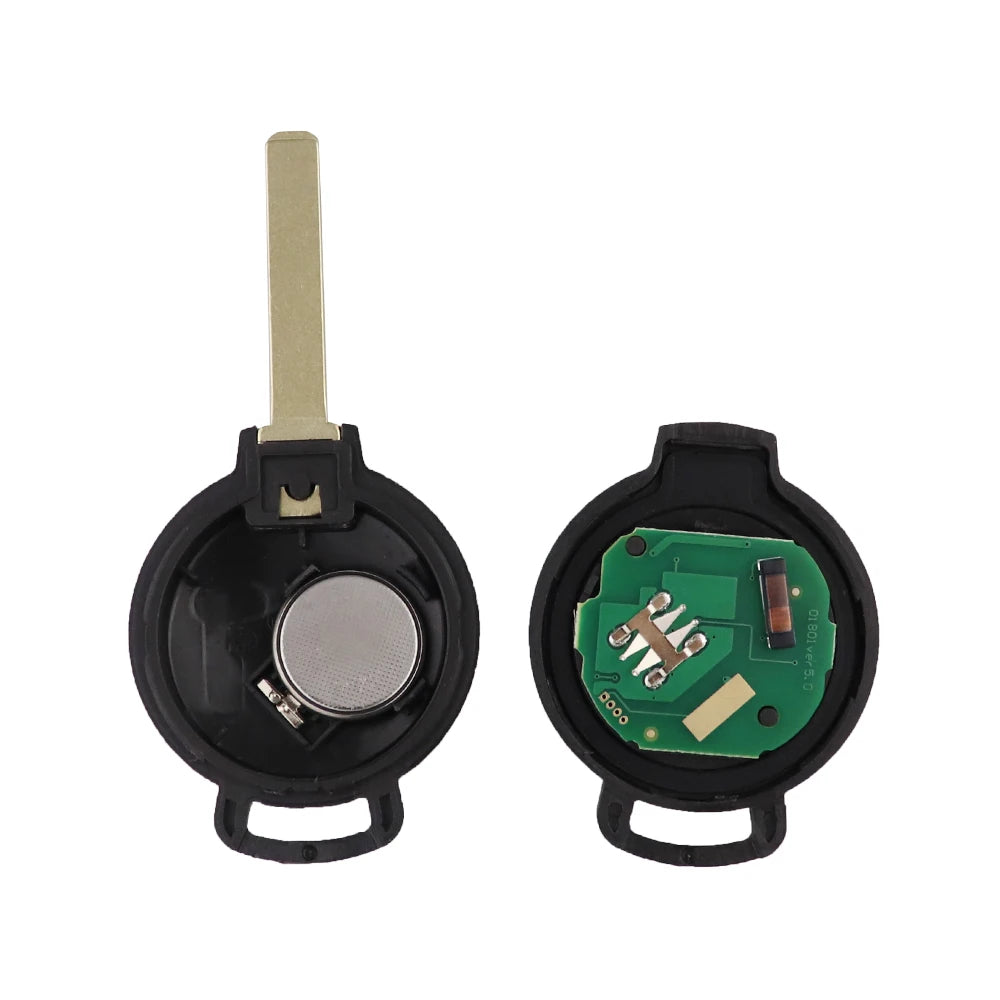 YIQIXIN 3 Buttons Car Remote Smart Key For Mercedes-Benz Smart Fortwo