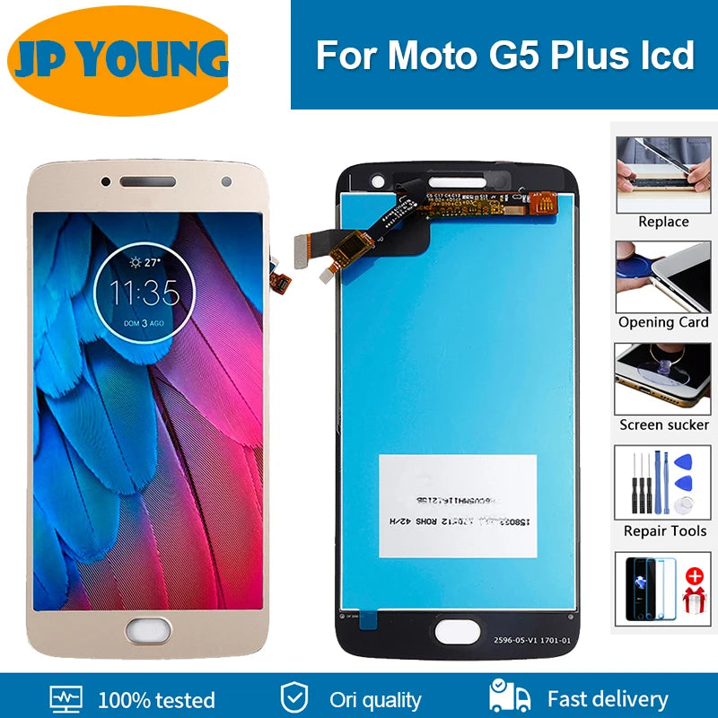 5.2" Original LCD For Motorola Moto G5 Plus XT1686 XT1681 XT1683 Touch