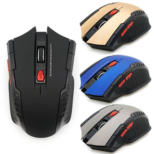 Bts 2.4G Wireless mouse Optical 6 Buttons mouse gamer USB Receiver