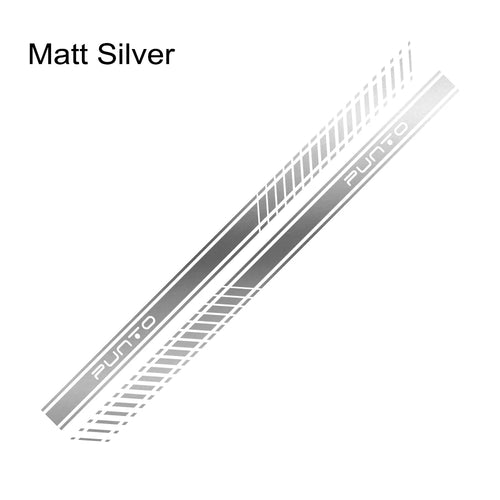 2pcs Car Long Side Stripes Stickers DIY Auto Vinyl Film Decals For