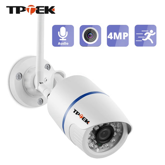 4MP 1080P IP Camera Outdoor WiFi Home Security Camera Wireless
