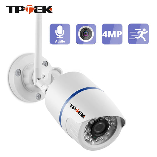 4MP 1080P IP Camera Outdoor WiFi Home Security Camera Wireless