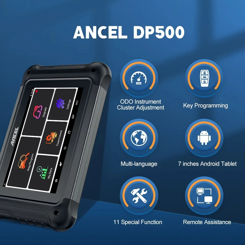 ANCEL DP500 Key Programmer Immobilizer Cluster Calibriation Instrument